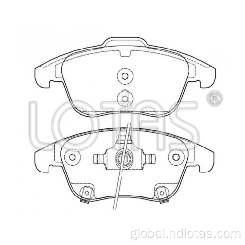 Brake Pad Set Brake Pad Set Dodge Minivans cheap Supplier